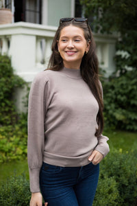Fonny Ls Knit Pullover Fungi