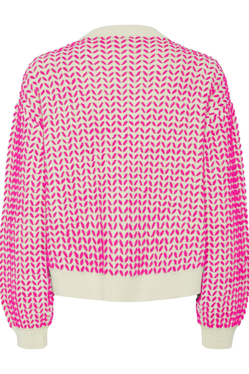 Yasmey Ls Knit Cardgian Birch