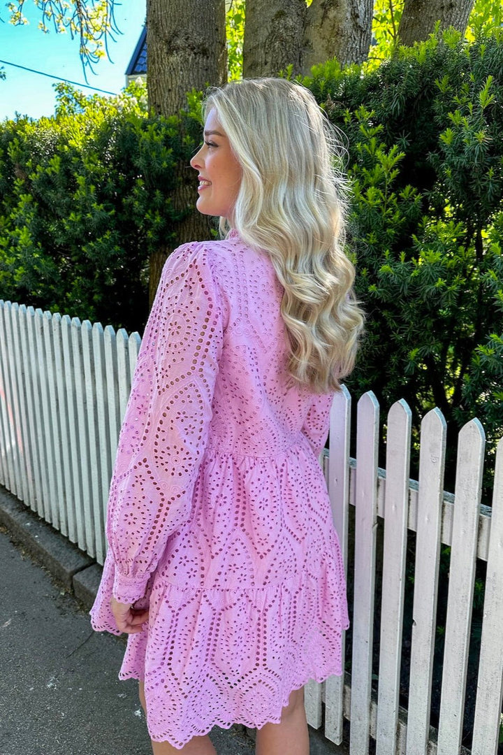 Yasholi Ls Dress Pastel Lavender | Kjoler | Smuk - Dameklær på nett