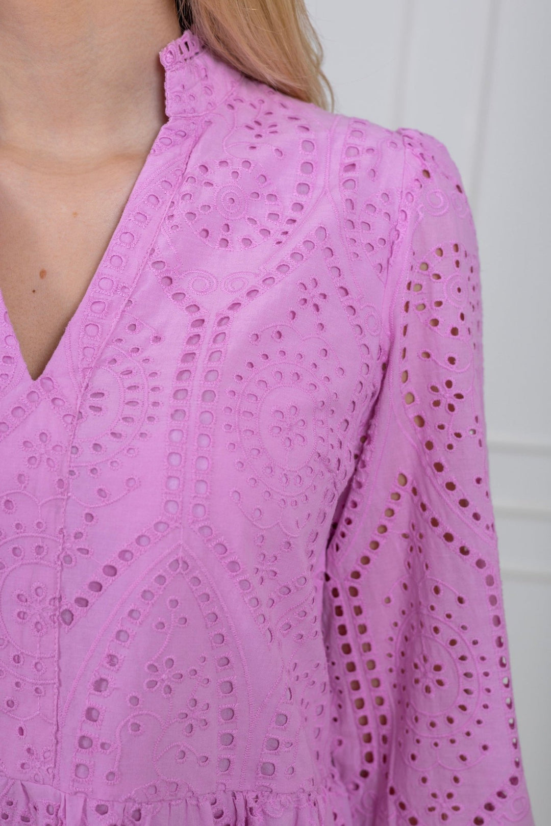 Yasholi Ls Dress Pastel Lavender | Kjoler | Smuk - Dameklær på nett