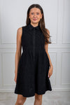 Yasholi Sl Shirt Dress Black