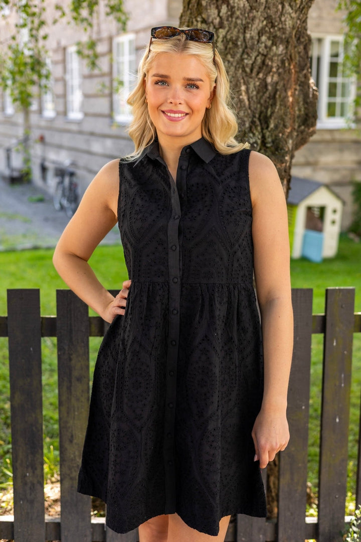 Yasholi Sl Shirt Dress Black | Kjoler | Smuk - Dameklær på nett
