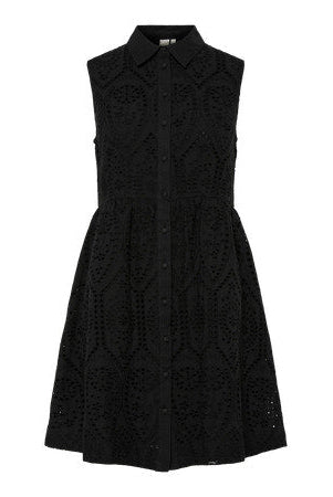 Yasholi Sl Shirt Dress Black | Kjoler | Smuk - Dameklær på nett