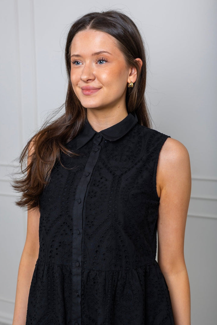 Yasholi Sl Shirt Dress Black | Kjoler | Smuk - Dameklær på nett