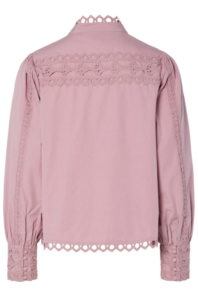 Yasjane Ls Shirt Lilas | Skjorter og bluser | Smuk - Dameklær på nett