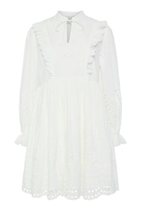 Yasluma Ls Dress Star White