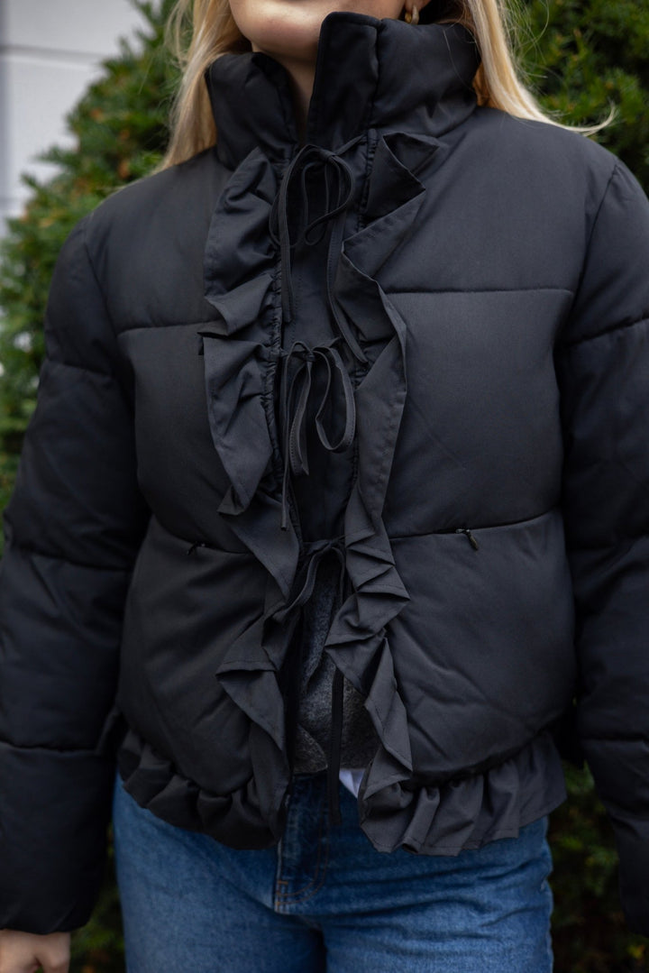Yasmalino Padded Jacket New Black | Yttertøy | Smuk - Dameklær på nett