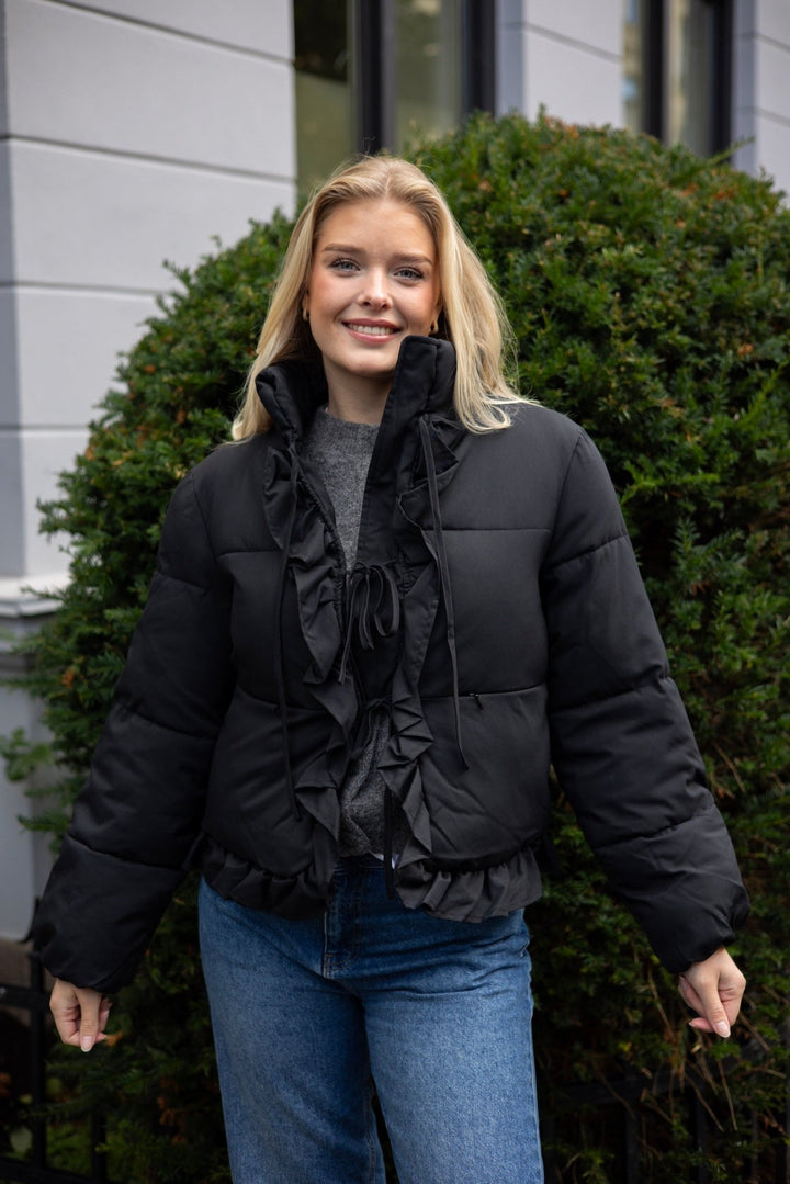 Yasmalino Padded Jacket New Black | Yttertøy | Smuk - Dameklær på nett