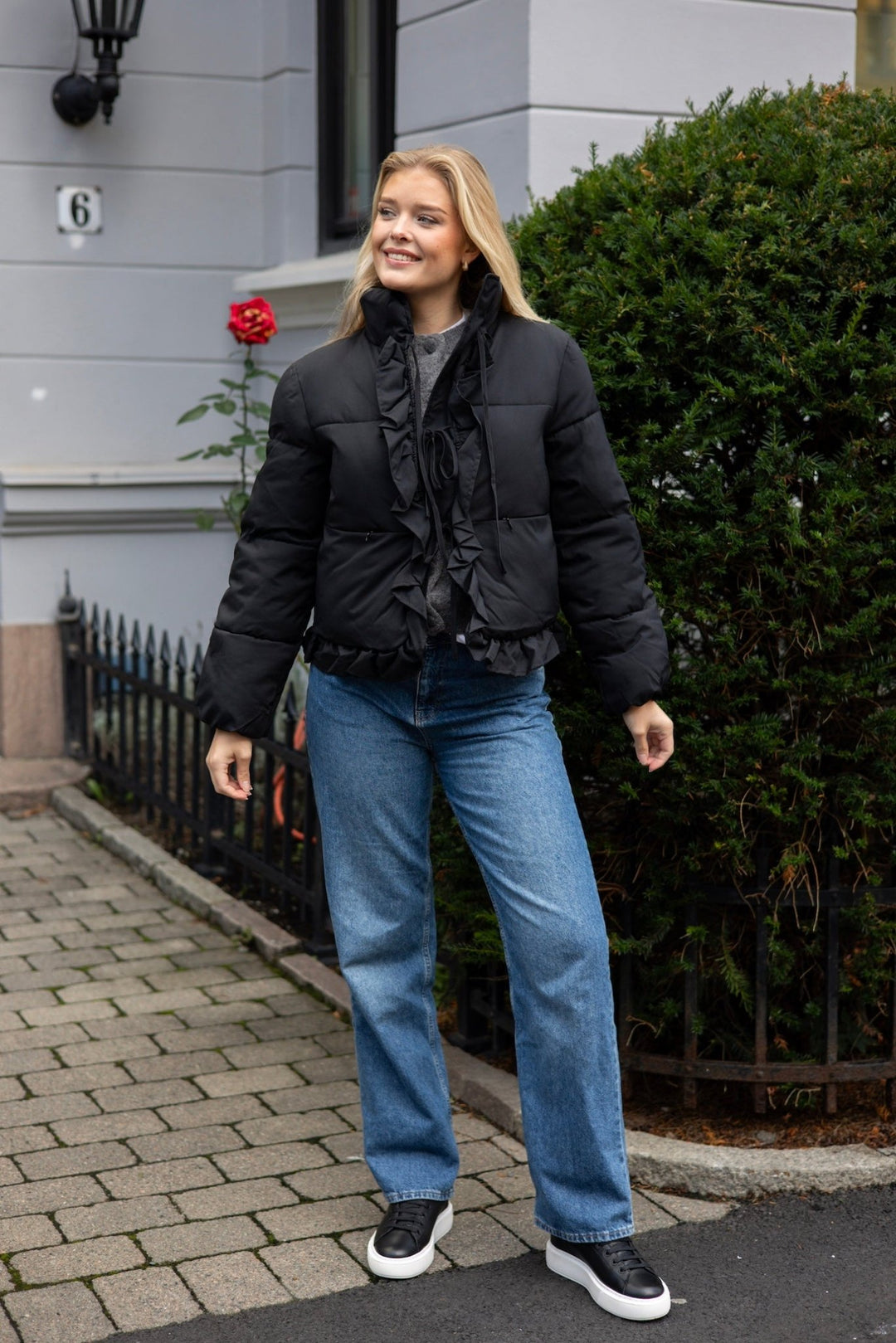 Yasmalino Padded Jacket New Black | Yttertøy | Smuk - Dameklær på nett