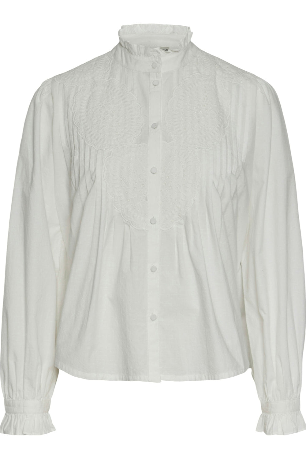 Yasmyrina Ls Shirt Star White | Skjorter og bluser | Smuk - Dameklær på nett
