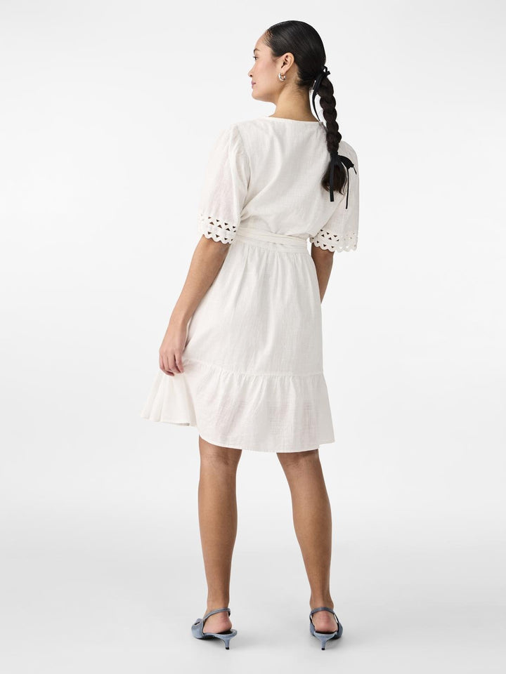 Yasnavina 2/4 Wrap Dress Star White | Kjoler | Smuk - Dameklær på nett