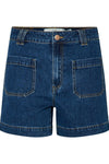 Yasnema Hmw Denim Shorts Medium Blue Denim