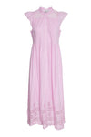 Yasolivia Ss Long Shirt Dress Pastel Lavender