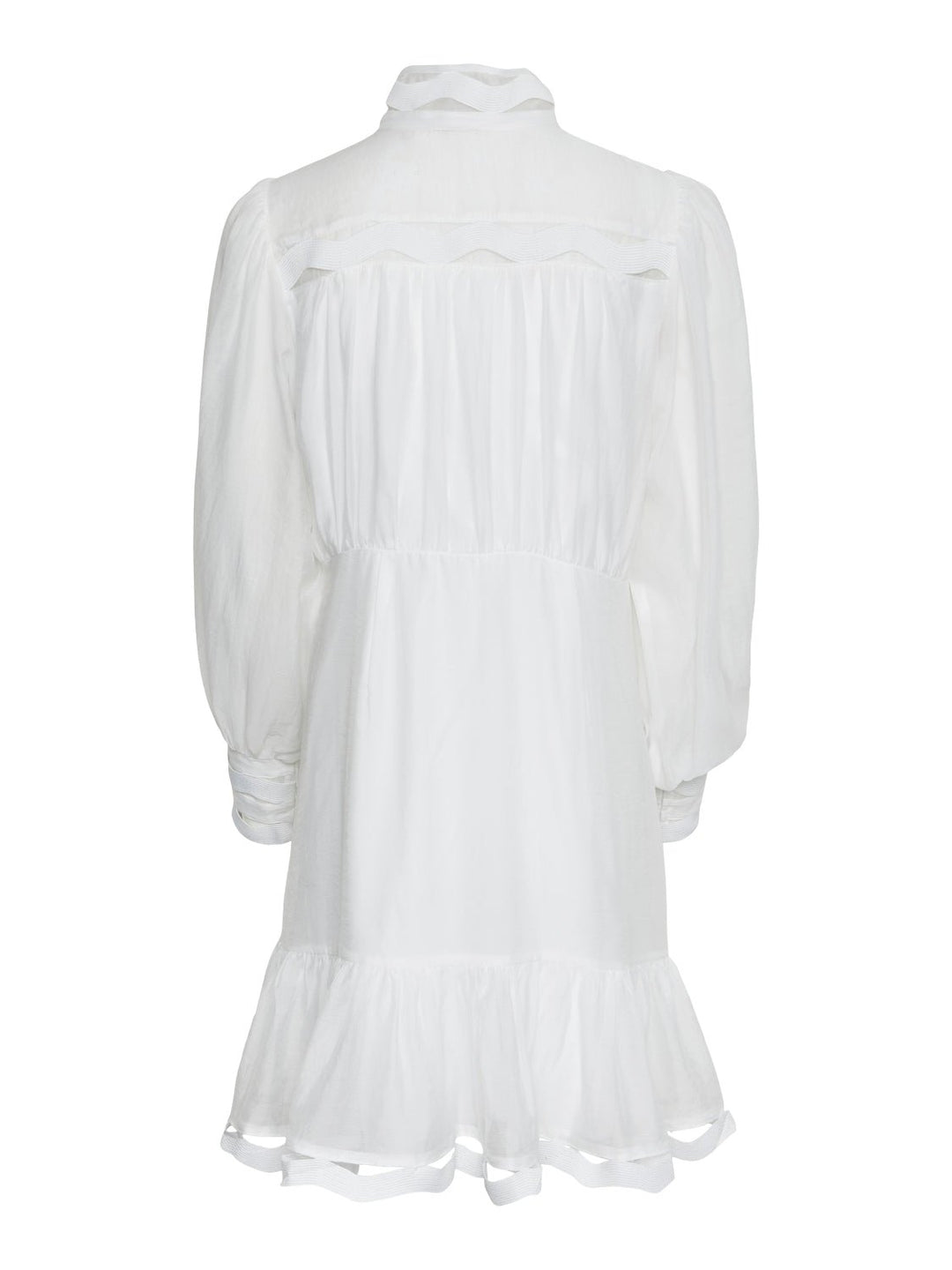 Yasponira Ls Dress Star White | Kjoler | Smuk - Dameklær på nett