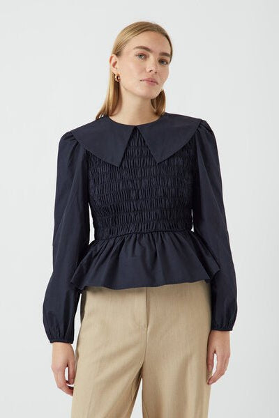 Yasroma Ls Top Navy Blazer | Topper | Smuk - Dameklær på nett