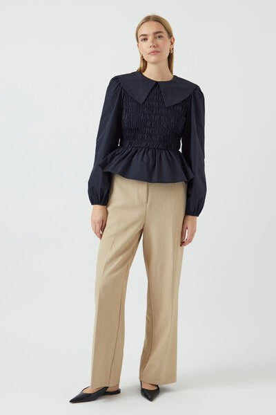 Yasroma Ls Top Navy Blazer | Topper | Smuk - Dameklær på nett
