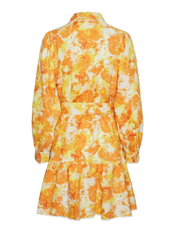 Yasrosalina Ls Dress Star White Rosalina Print | Kjoler | Smuk - Dameklær på nett