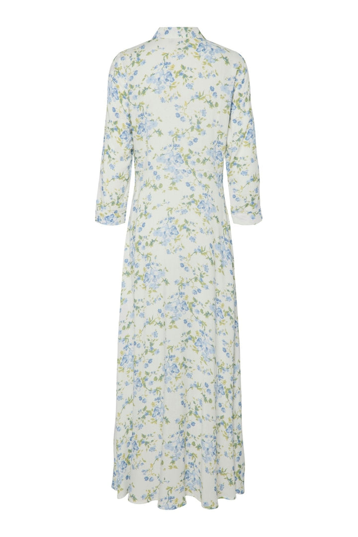 Yassavanna Long Shirt Dress Star White Sumelli | Kjoler | Smuk - Dameklær på nett