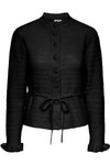 Thellis Ls Knit Cardigan Black
