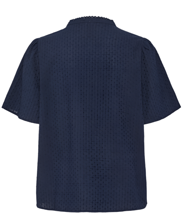 Yastia Ss Top Navy Blazer | Skjorter og bluser | Smuk - Dameklær på nett