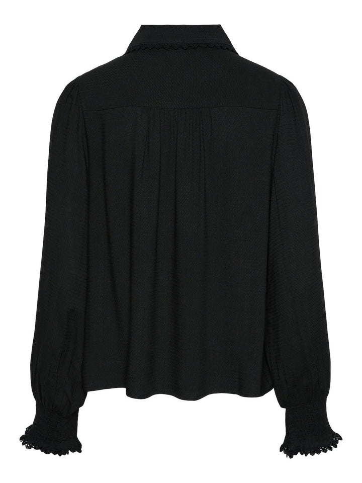 Yastilera Ls Shirt Black | Skjorter og bluser | Smuk - Dameklær på nett