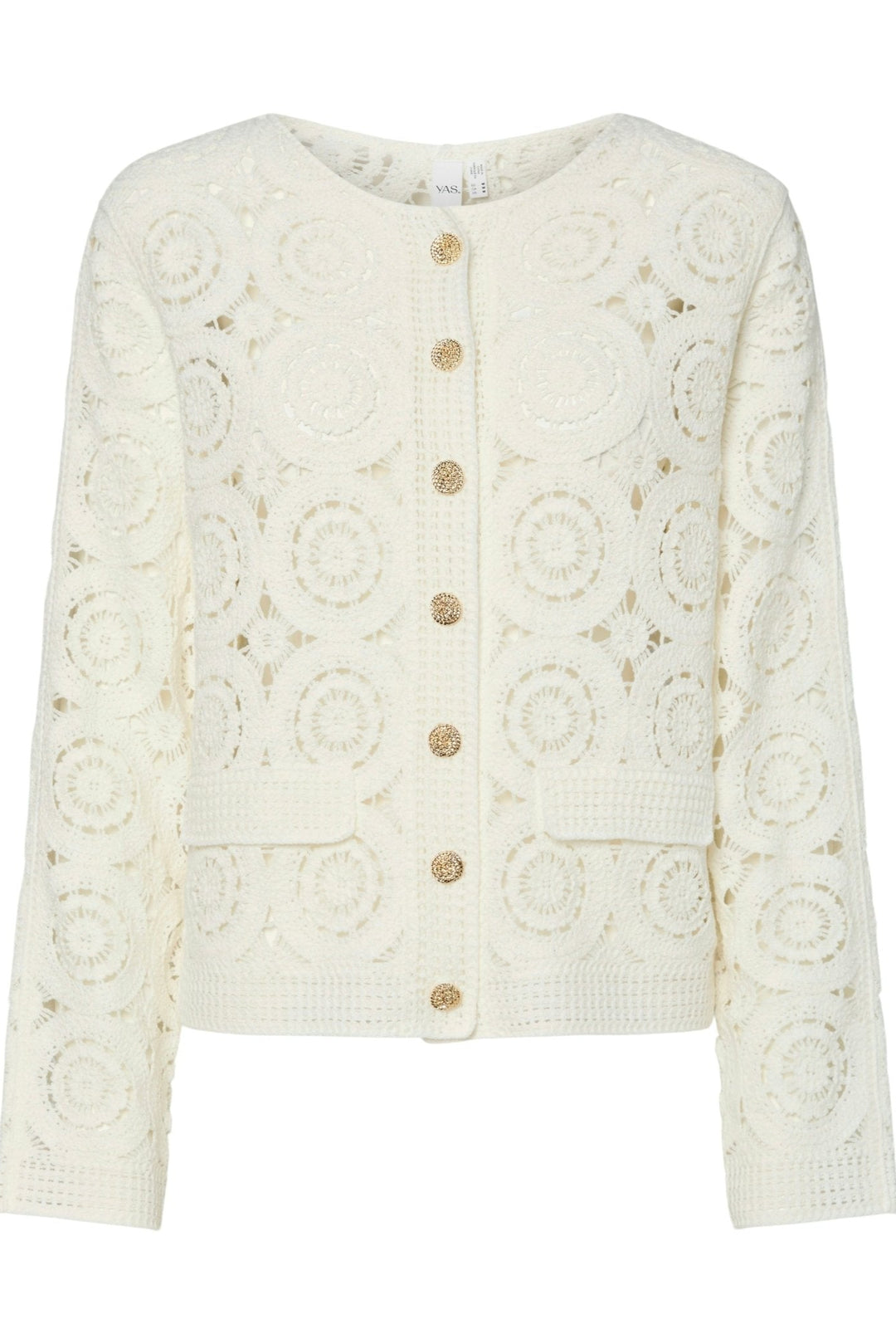 Yastrivo Ls Crochet Cardigan Birch | Genser | Smuk - Dameklær på nett