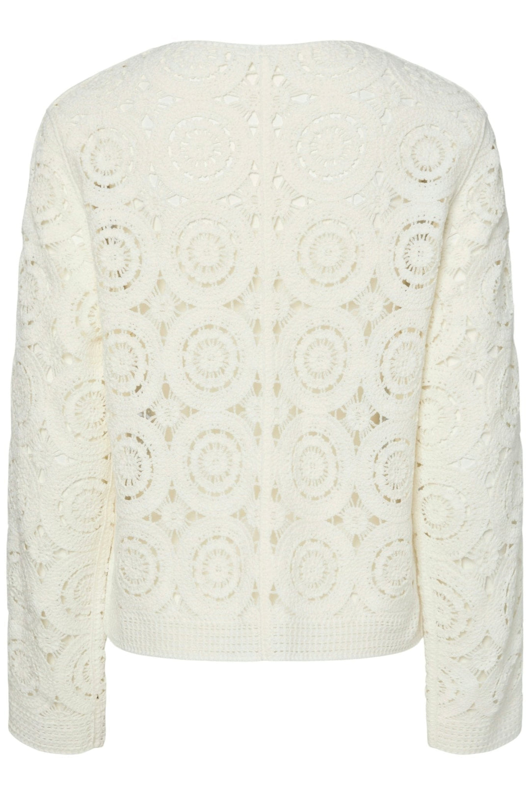 Yastrivo Ls Crochet Cardigan Birch | Genser | Smuk - Dameklær på nett