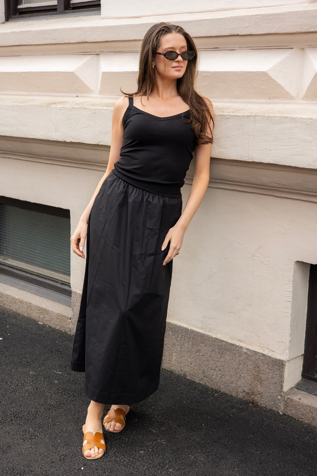 Yasulea Hw Long Skirt Black | Skjørt | Smuk - Dameklær på nett