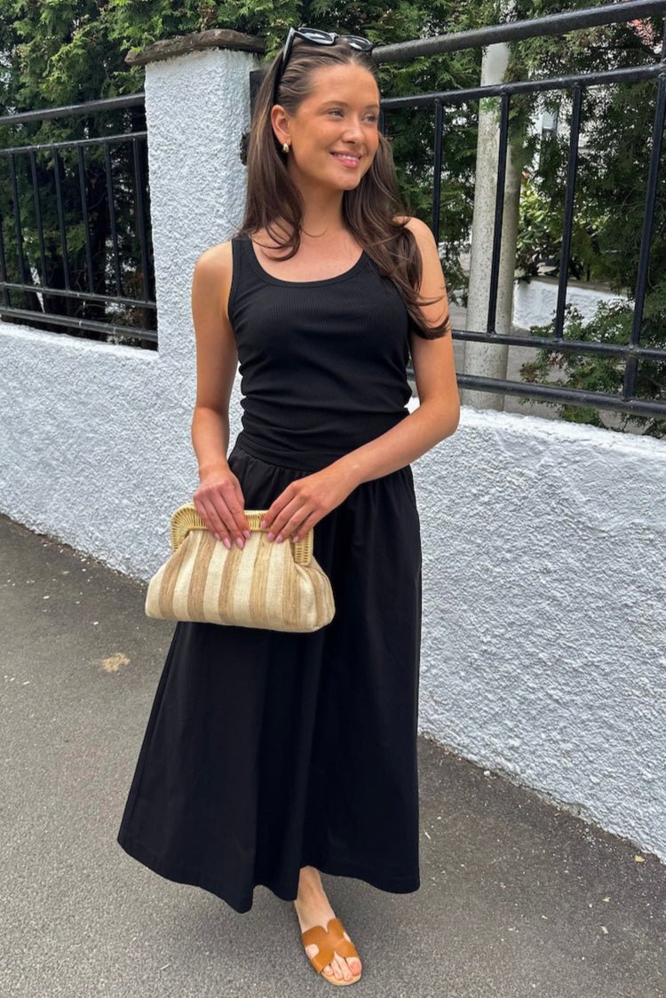 Yasulea Hw Long Skirt Black | Skjørt | Smuk - Dameklær på nett