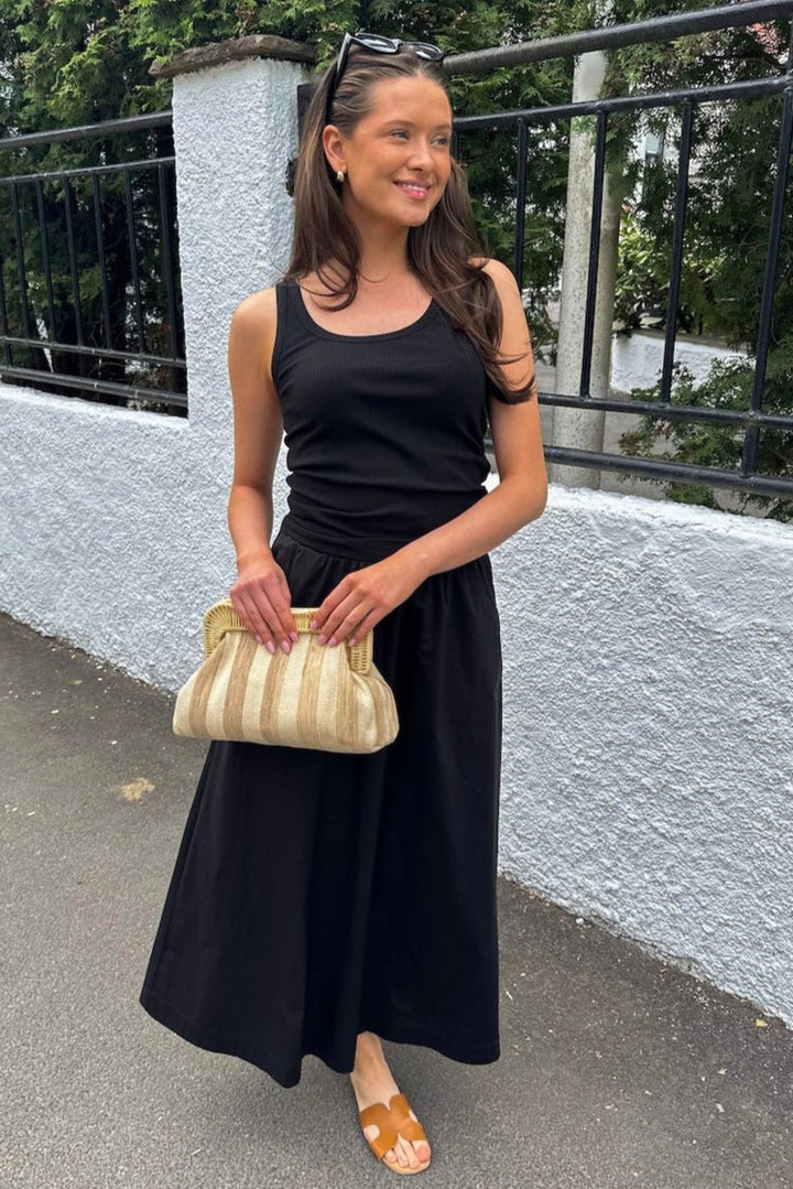Yasulea Hw Long Skirt Black | Skjørt | Smuk - Dameklær på nett