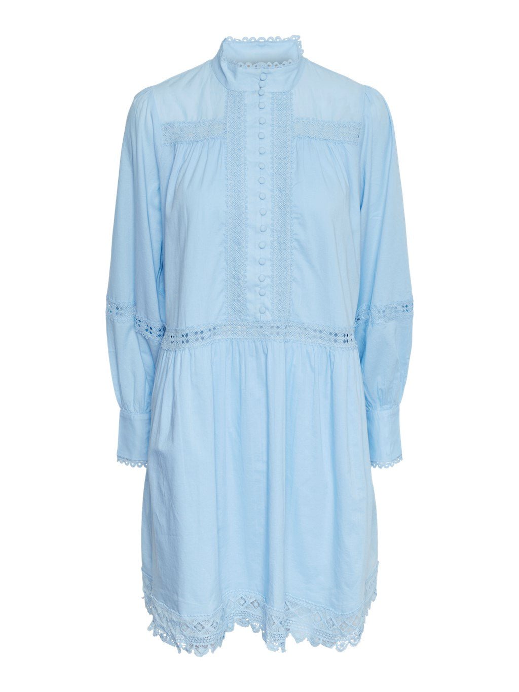 Yasvicca Ls Dress Clear Sky | Kjoler | Smuk - Dameklær på nett