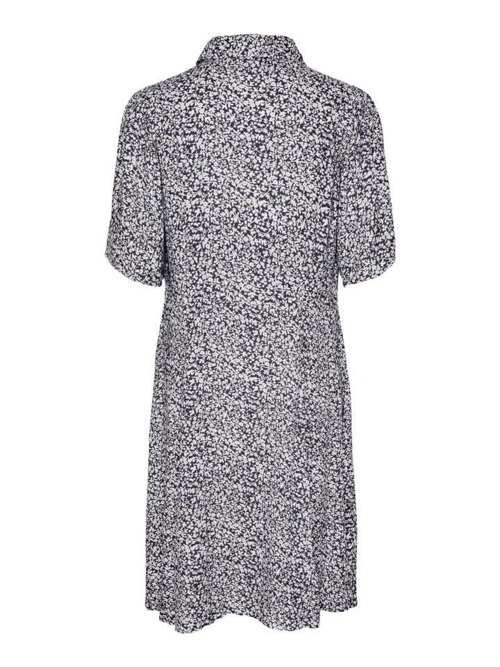 Yaszeleo 2/4 Shirt Dress Navy Blue Zeleo Print | Kjoler | Smuk - Dameklær på nett