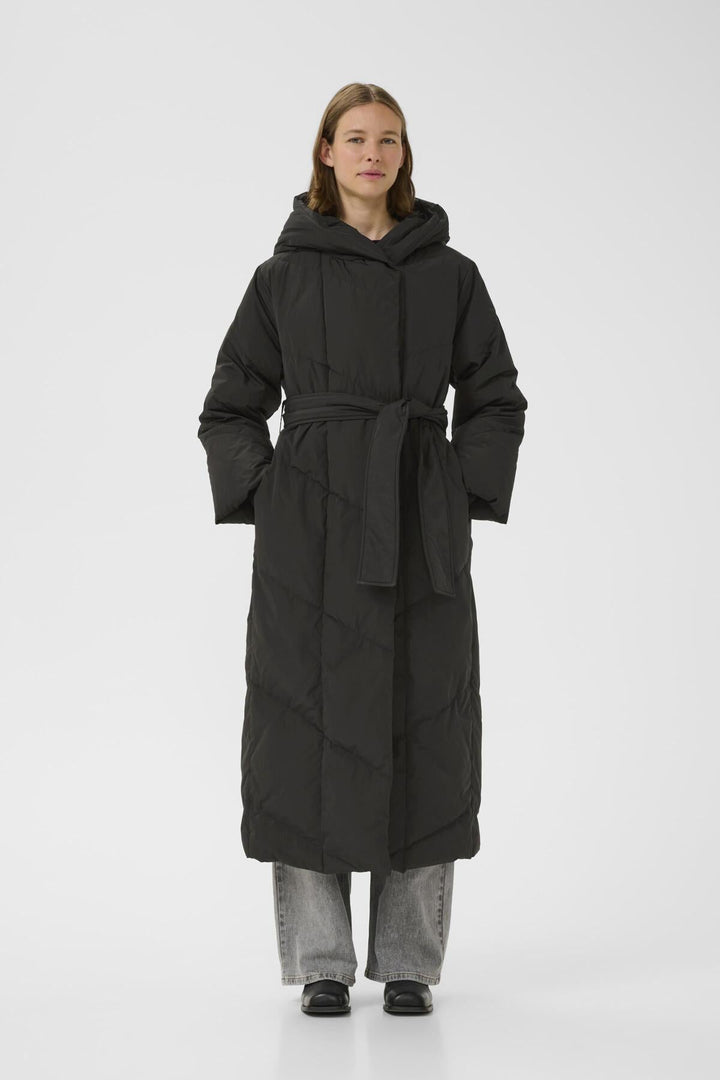 Yaziw Long Coat Black | Yttertøy | Smuk - Dameklær på nett