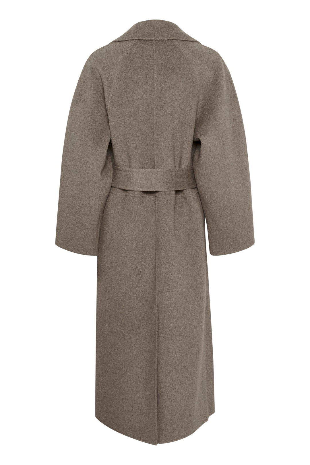 Yillaiw Long Coat Sandy Grey Melange | Yttertøy | Smuk - Dameklær på nett