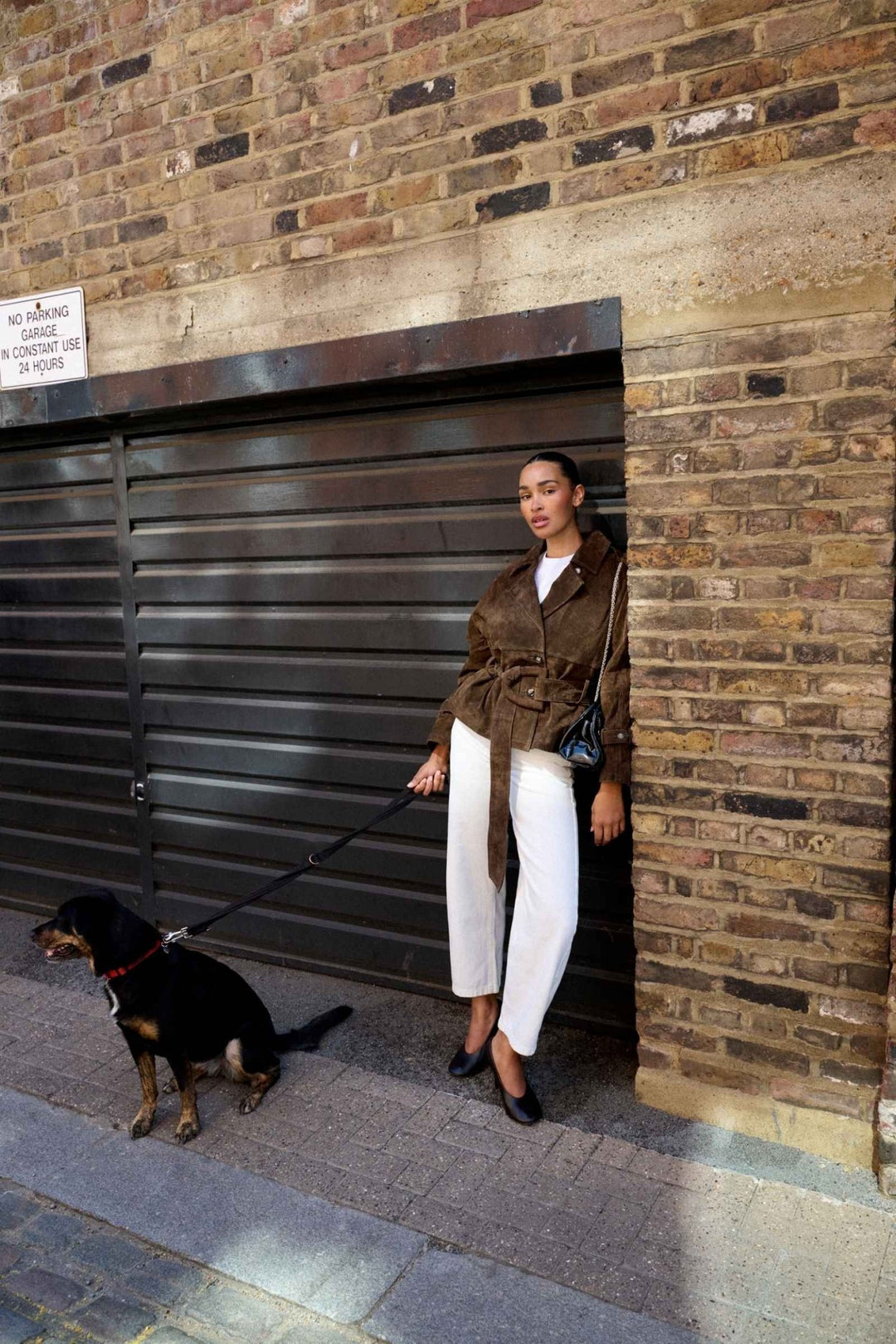 York Cropped Trench Coat Brown | Yttertøy | Smuk