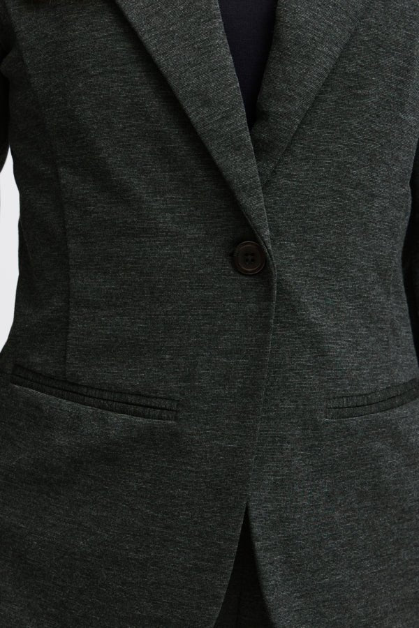 Zablazer 2 Blazer Charcoal Melange | Blazer | Smuk - Dameklær på nett