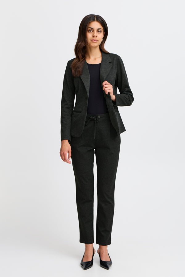 Zablazer 2 Blazer Charcoal Melange | Blazer | Smuk - Dameklær på nett