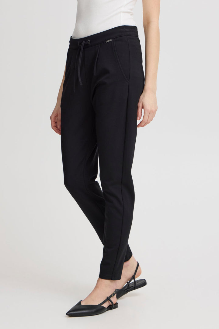 Zastretch 1 Pants Black | Bukser | Smuk - Dameklær på nett