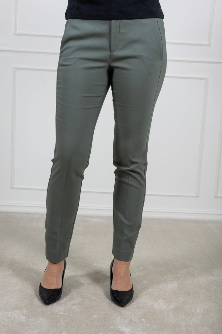 Zellaiw Flat Long Beltloops Agave Green | Bukser | Smuk - Dameklær på nett