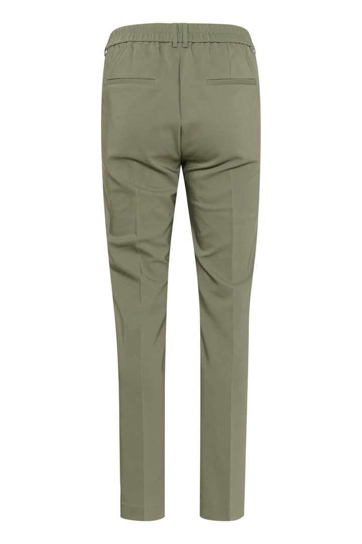 Zellaiw Flat Long Beltloops Agave Green | Bukser | Smuk - Dameklær på nett
