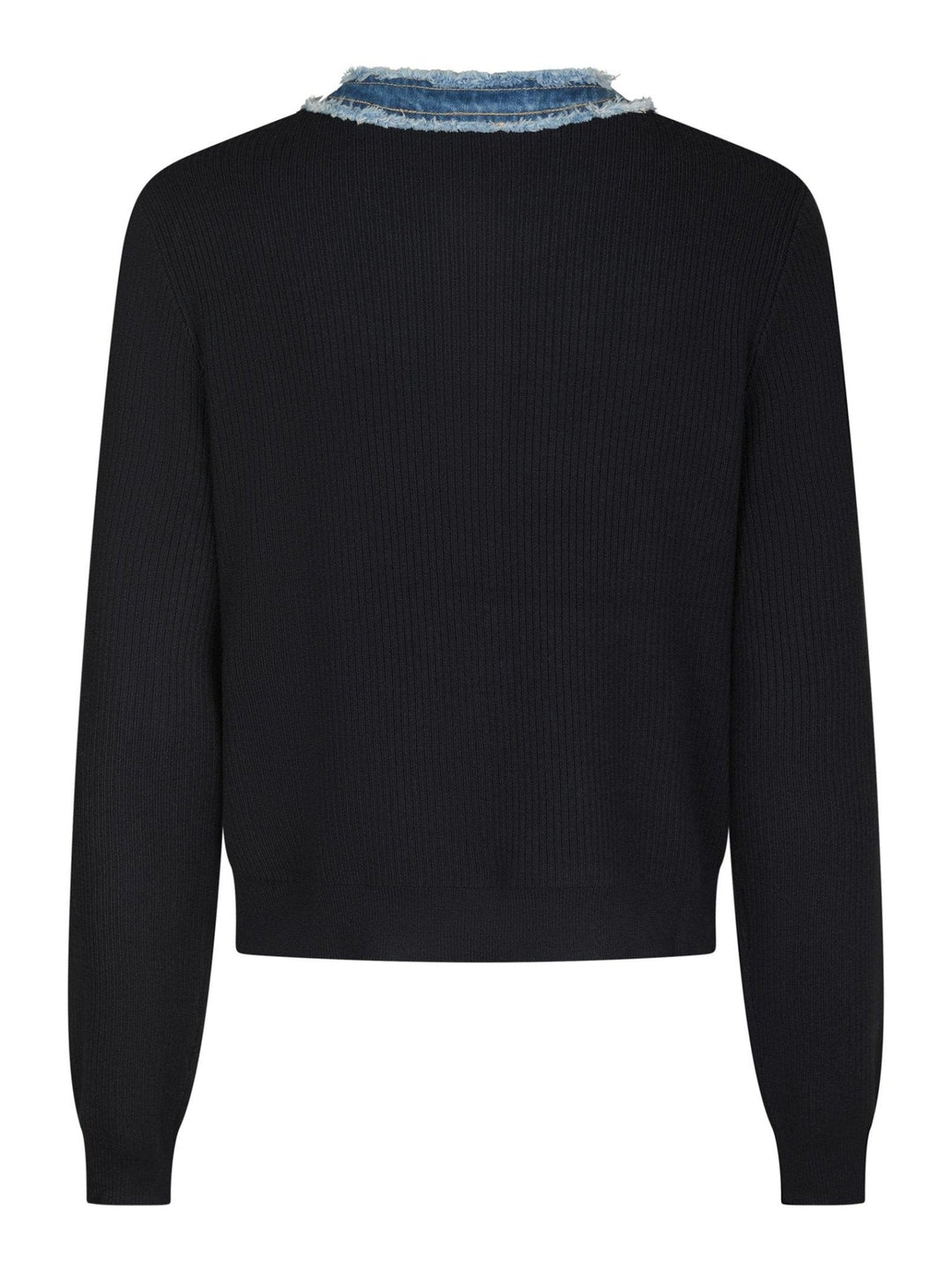 Zelma Knit Denim Cardigan Navy | Genser | Smuk