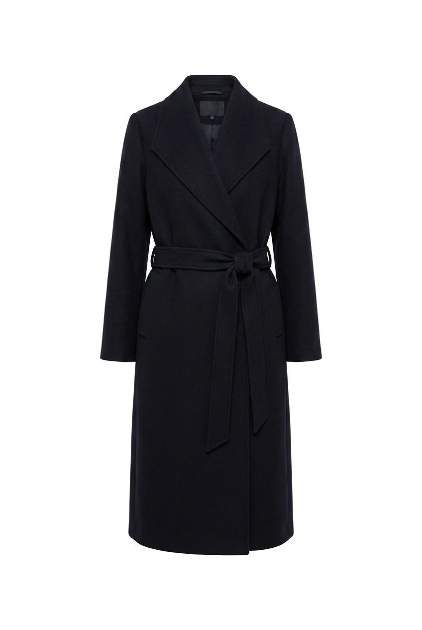 Zia-Rosa Wool Blend Coat Black | Yttertøy | Smuk