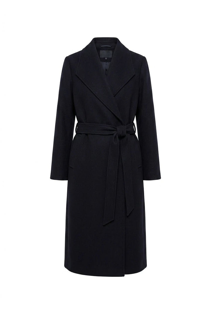 Zia-Rosa Wool Blend Coat Black | Yttertøy | Smuk
