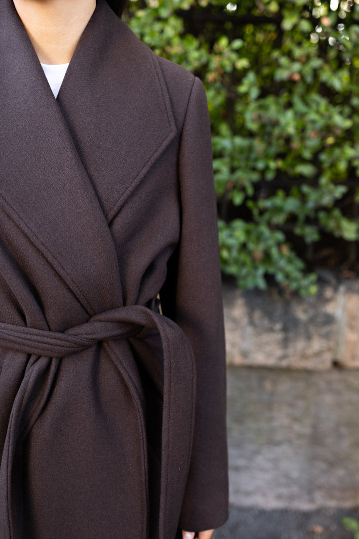 Zia-Rosa Wool Blend Coat Delicioso Melange | Yttertøy | Smuk