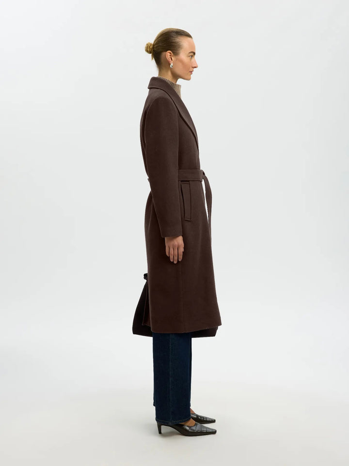 Zia-Rosa Wool Blend Coat Delicioso Melange | Yttertøy | Smuk