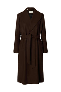 Zia-Rosa Wool Blend Coat Delicioso Melange