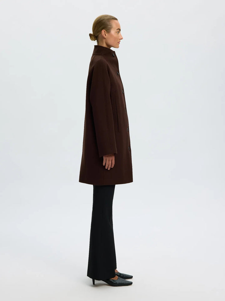 Zia-Vinni Wool Blend Coat Delicioso | Yttertøy | Smuk