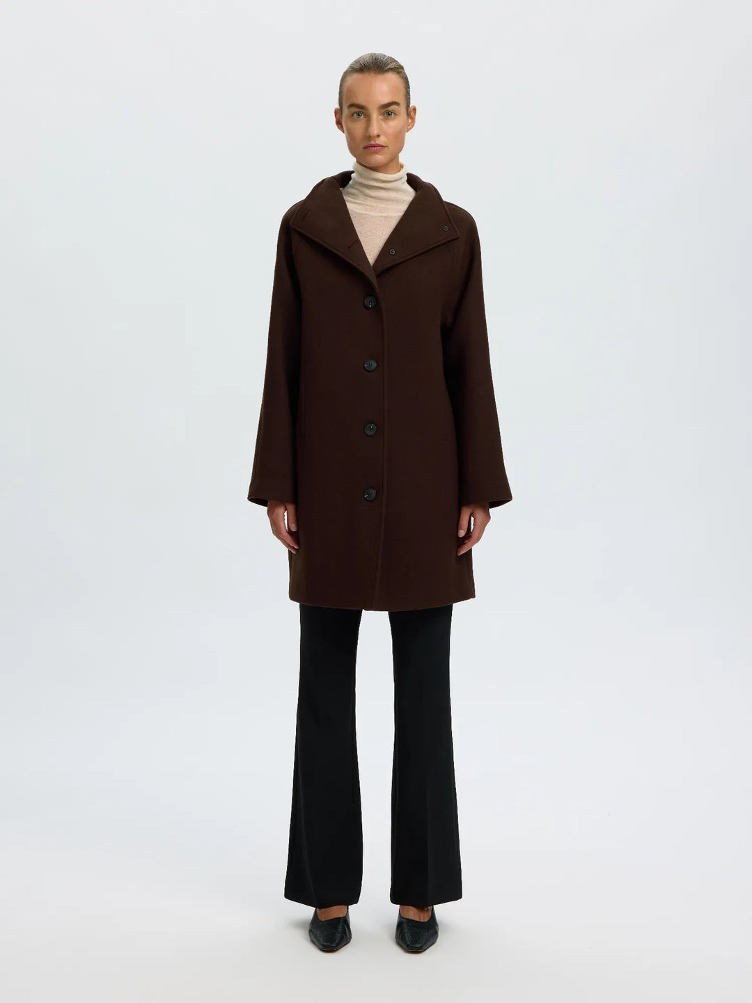 Zia-Vinni Wool Blend Coat Delicioso | Yttertøy | Smuk