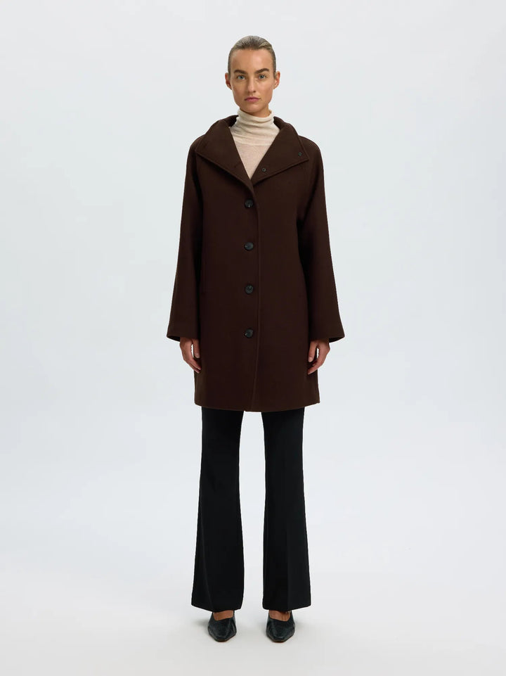 Zia-Vinni Wool Blend Coat Delicioso | Yttertøy | Smuk