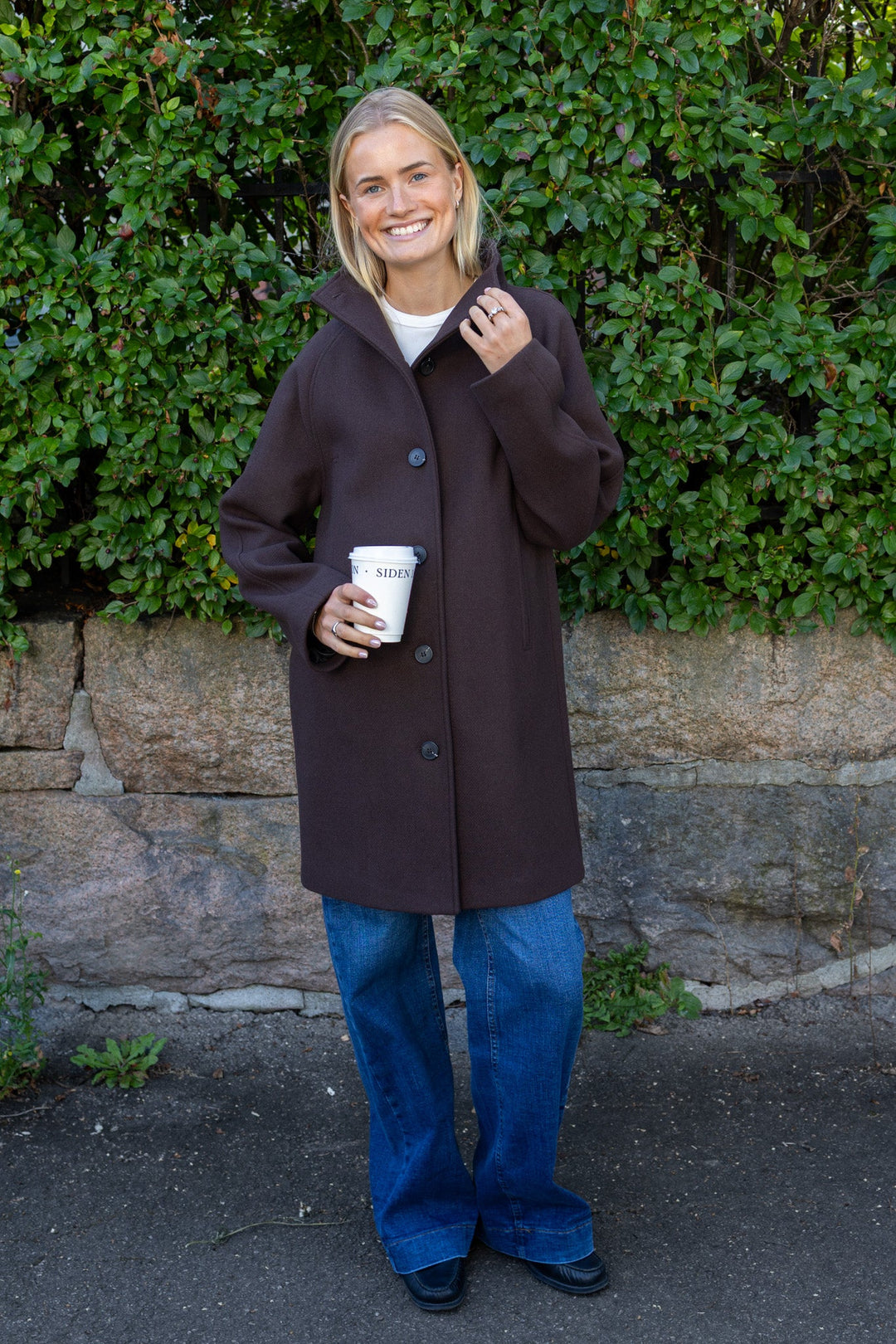 Zia-Vinni Wool Blend Coat Delicioso | Yttertøy | Smuk